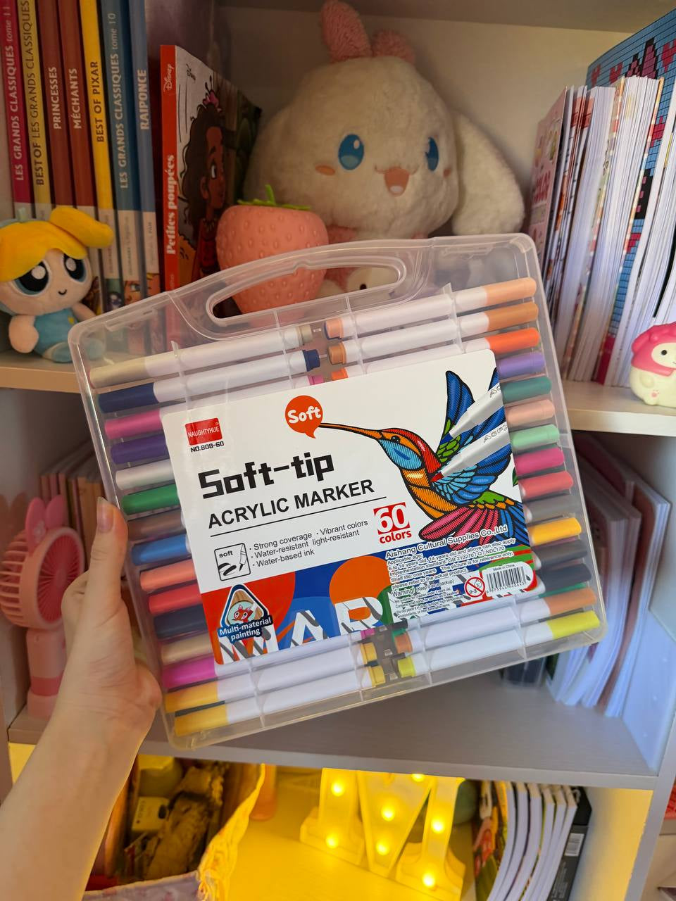 Acrylic soft tip