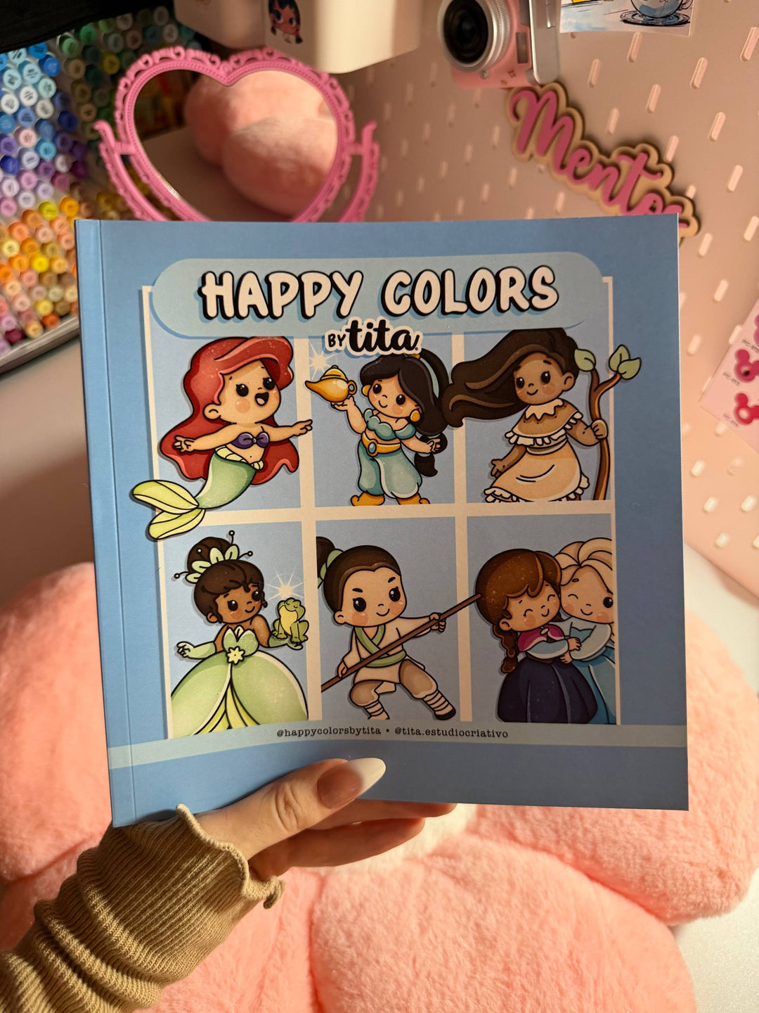 Happy blue
